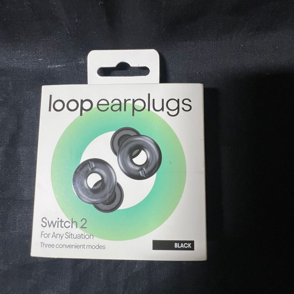 Loop Switch 2 Adjustable Earplugs 3-in-1 Noise Reduction Ear Plugs Emerald Green